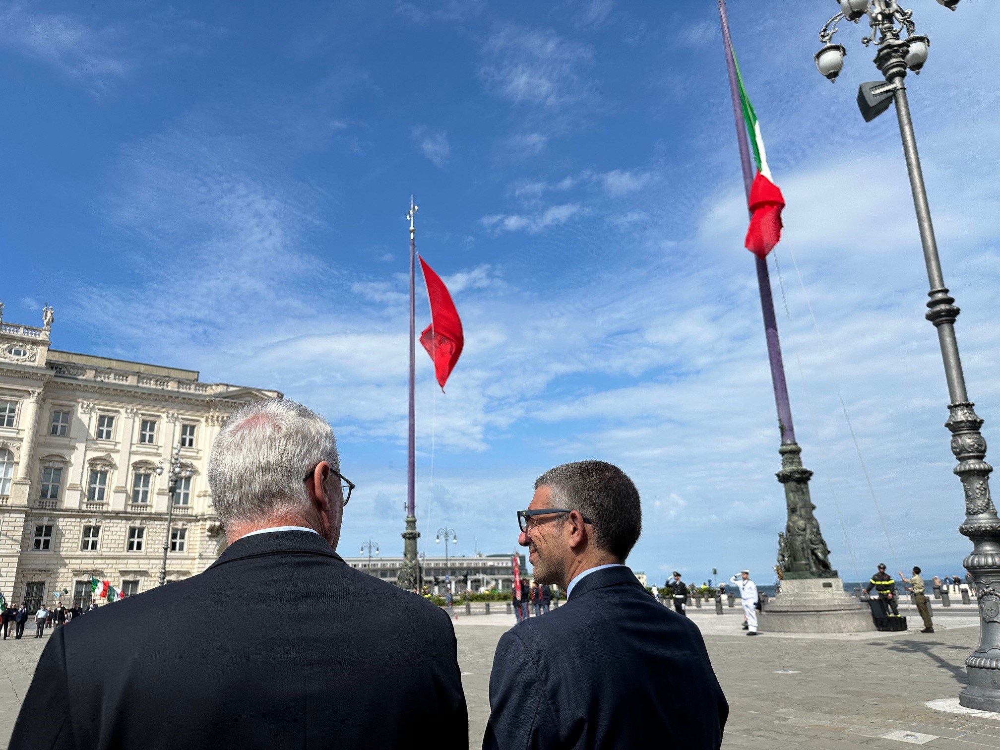 LIBERAZIONE TRIESTE. BORDIN: EVIDENZIA IL VOLER APPARTENERE ALL'ITALIA